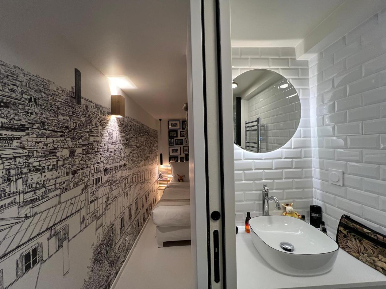Appartement Design Quartier Montmartre-Sacre-Coeur! Paris Xviiie Экстерьер фото