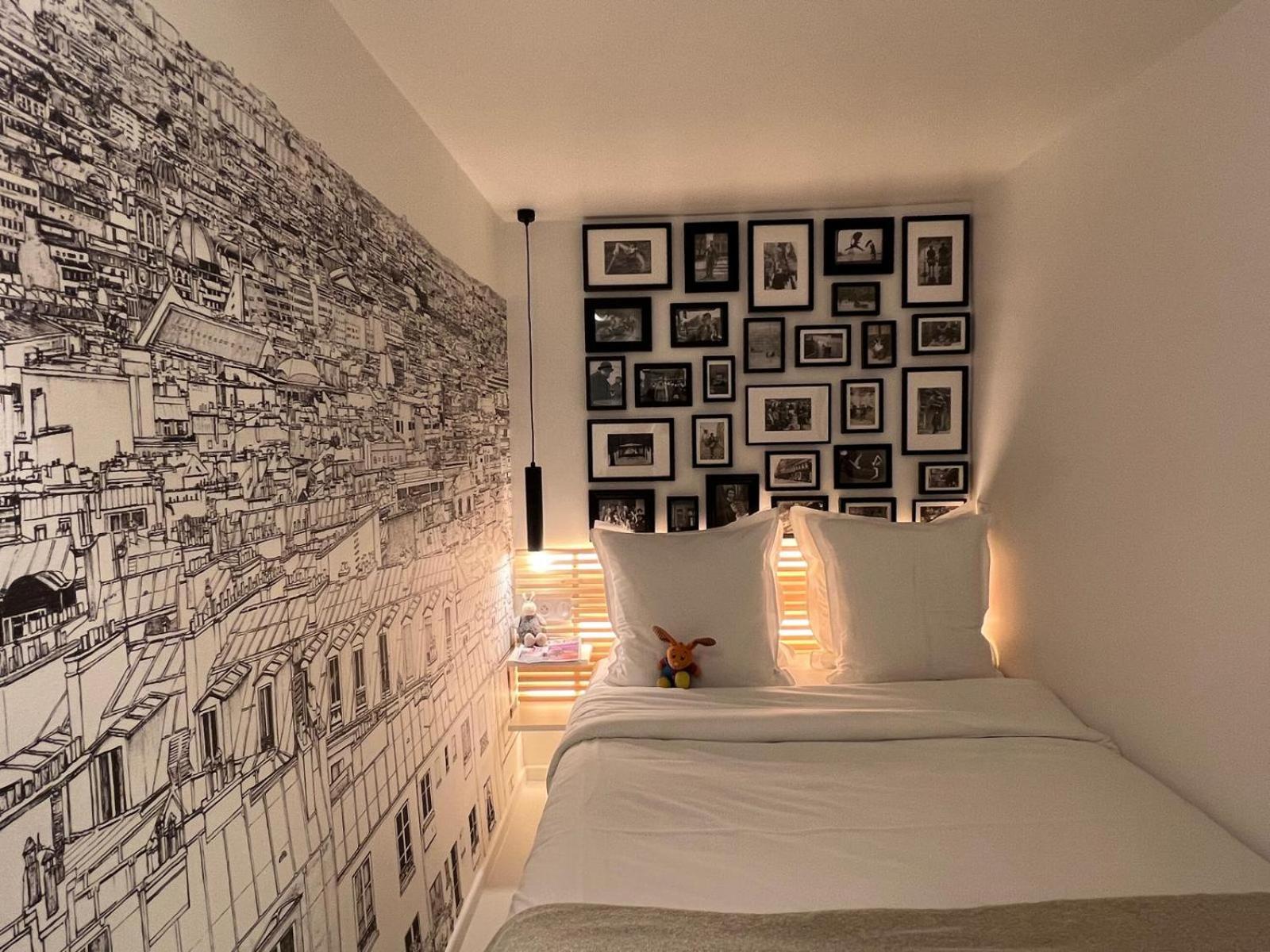 Appartement Design Quartier Montmartre-Sacre-Coeur! Paris Xviiie Экстерьер фото